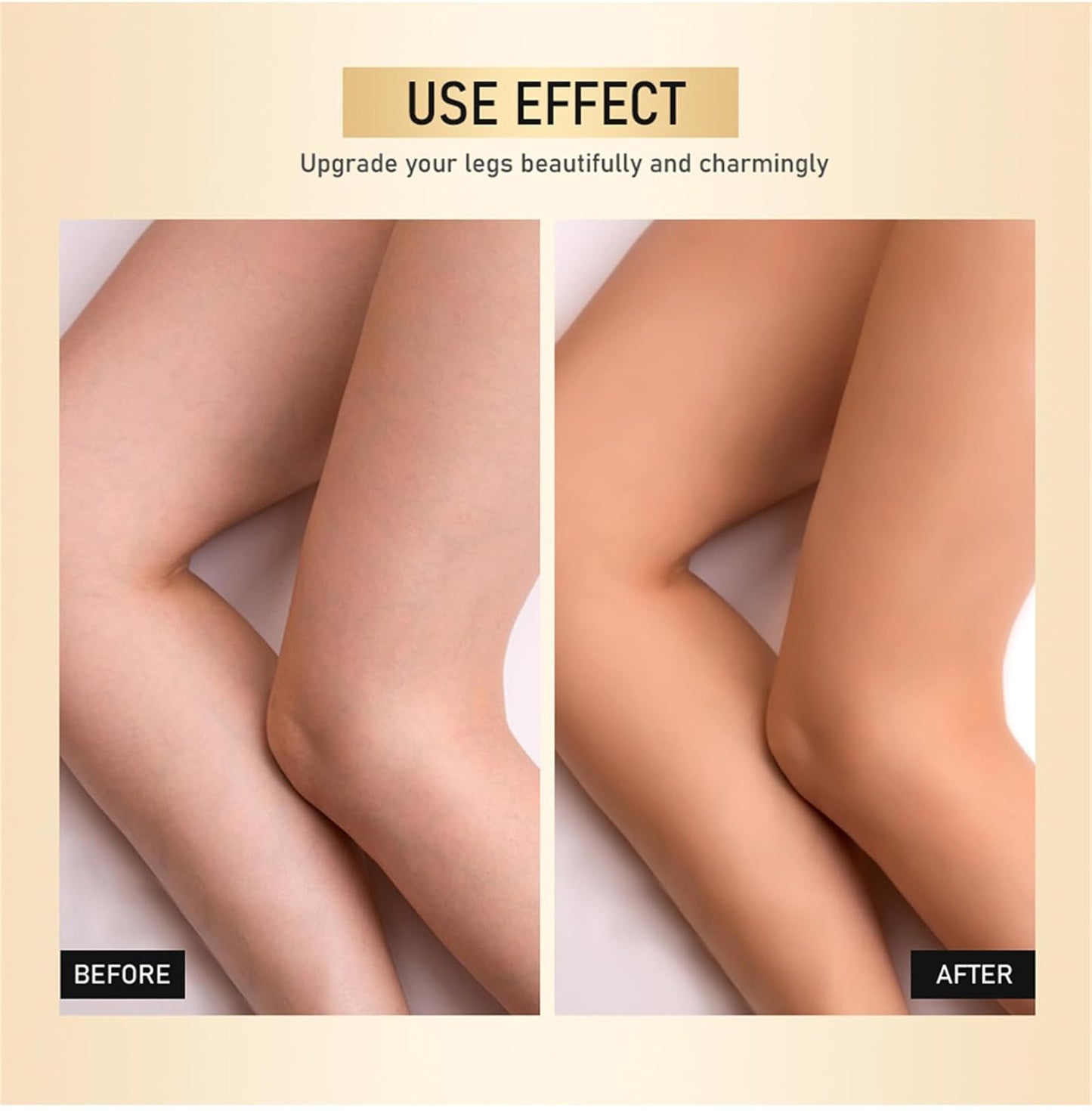 Leg Makeup Waterproof, No Transfer Body Concealer, Coverage for Vein, Scar, Tattoo