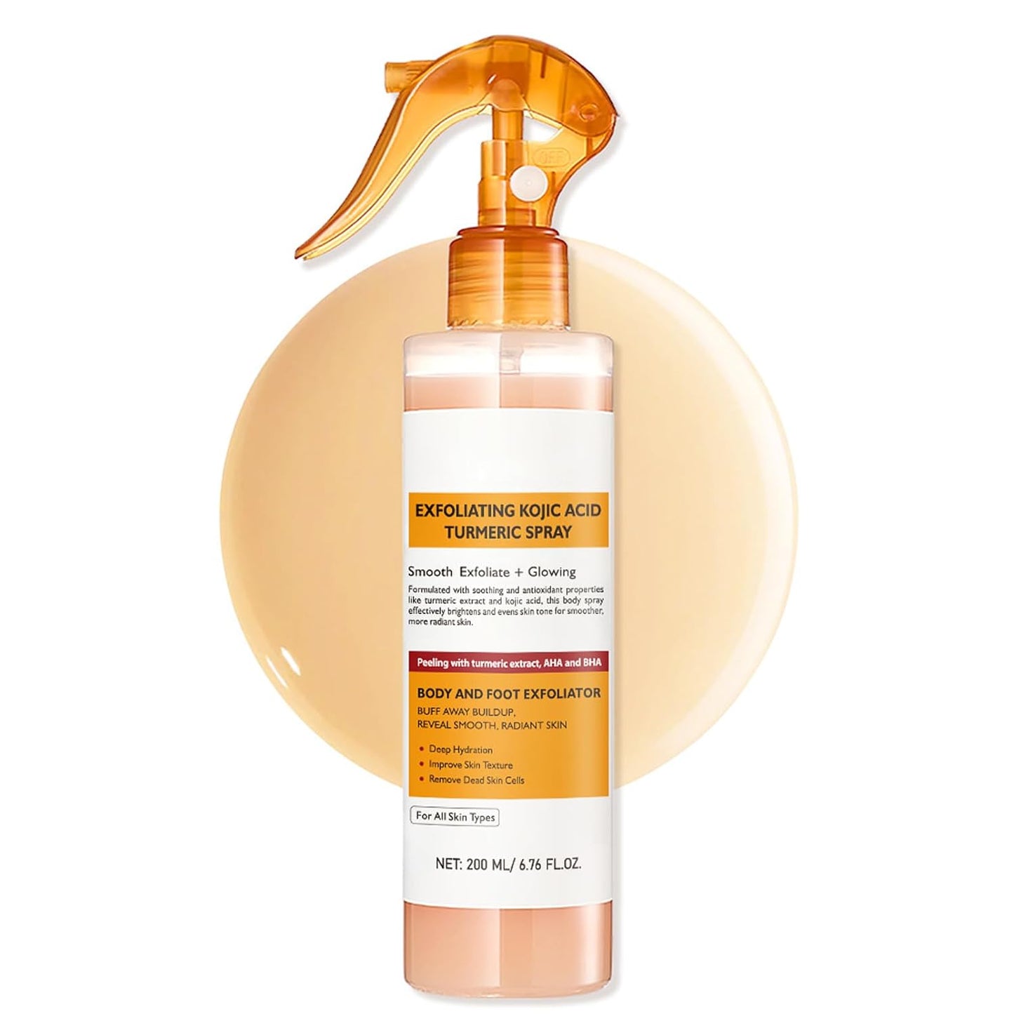 Exfoliating Kojic Acid Turmeric Spray
