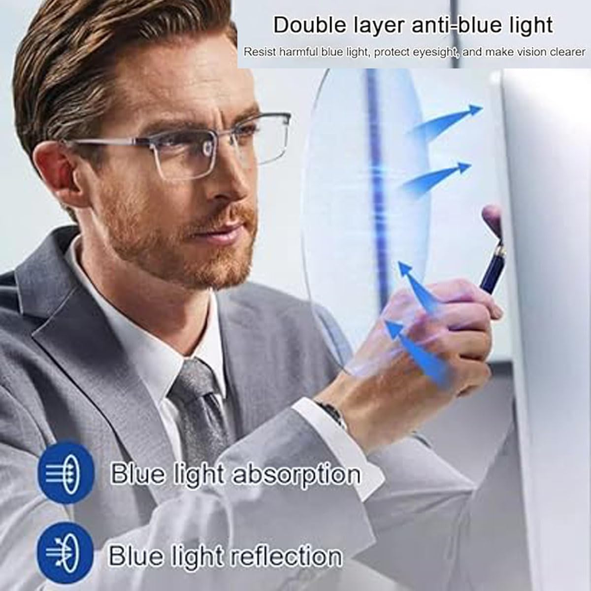 Ultra Light Anti Blue Presbyopic Glasses✈Fast Shipping Worldwide
