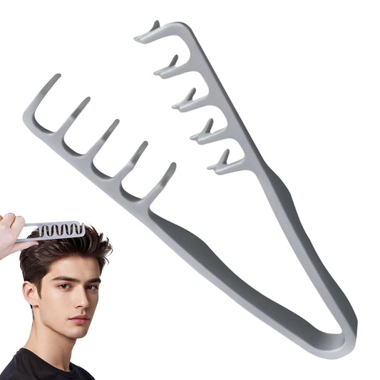 Texture Comb, 2025 Upgrade Voluminous Wide-Toothed Hair Combs for Men, Maximum Root Lift Tool, Non-Slip Grip (ABS Plastic)