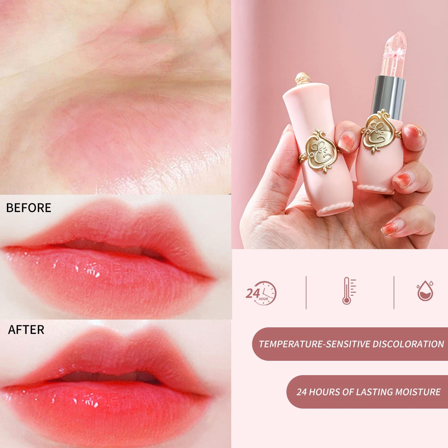 6 Pcs/Set Lipstick Set