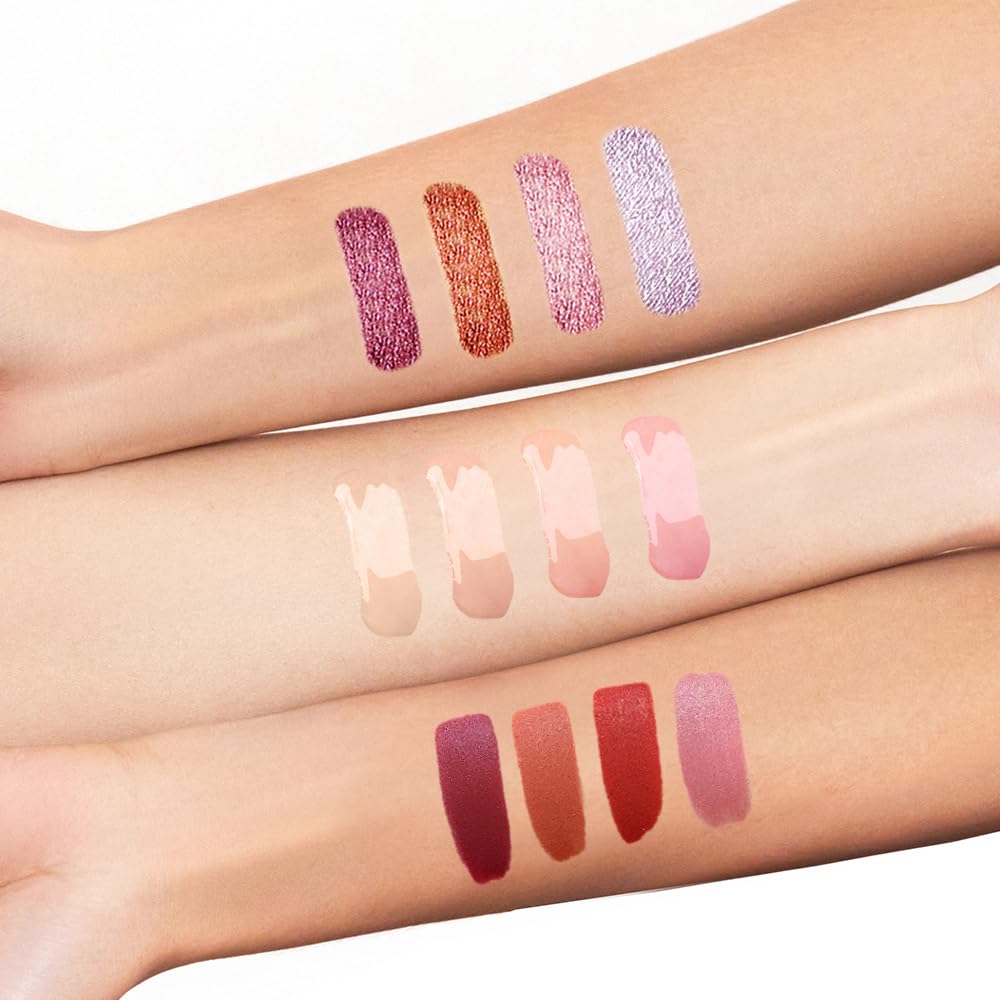 12-Color Matte Liquid Lipstick Kit – Long-Lasting 24H