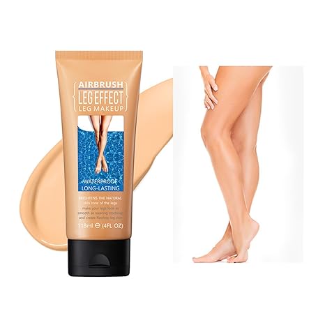 Leg Makeup Waterproof, No Transfer Body Concealer, Coverage for Vein, Scar, Tattoo