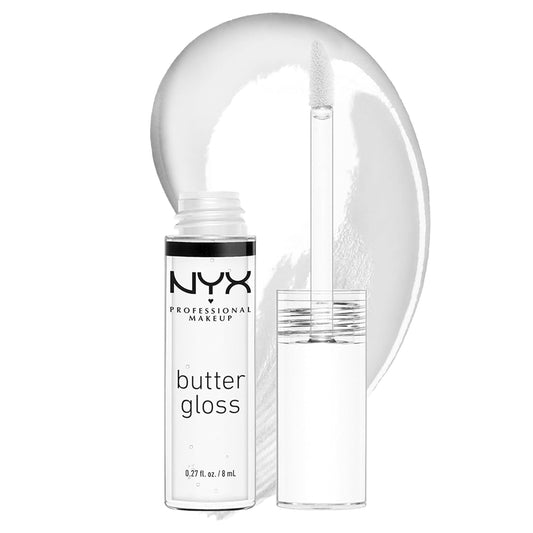 MAKEUP Butter Gloss, Non-Sticky Lip Gloss - Sugar Glass ,Clear