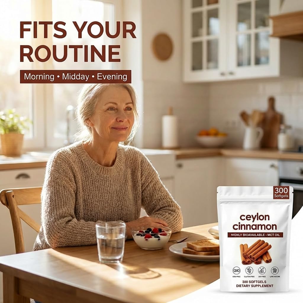 Ceylon Cinnamon Softgels, Ceylon Cinnamon Soft Gels 7200mg
