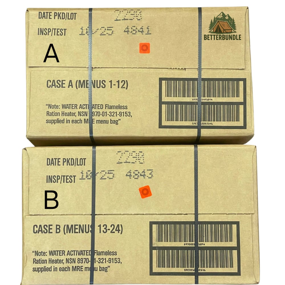 U.S. Military Emergency Meals