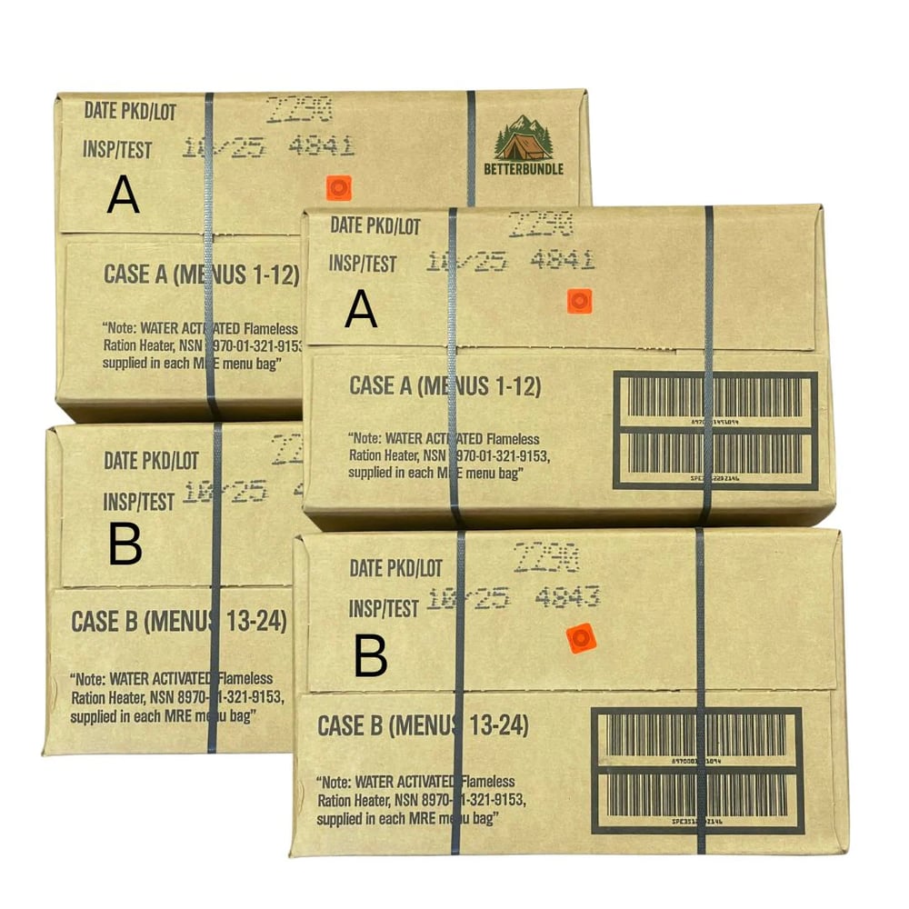 U.S. Military Emergency Meals