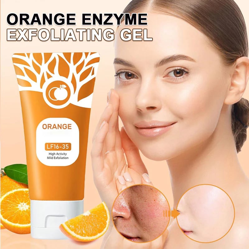 🌟 2025 Micro-Exfoliator--Orange Enzyme Exfoliating Gel