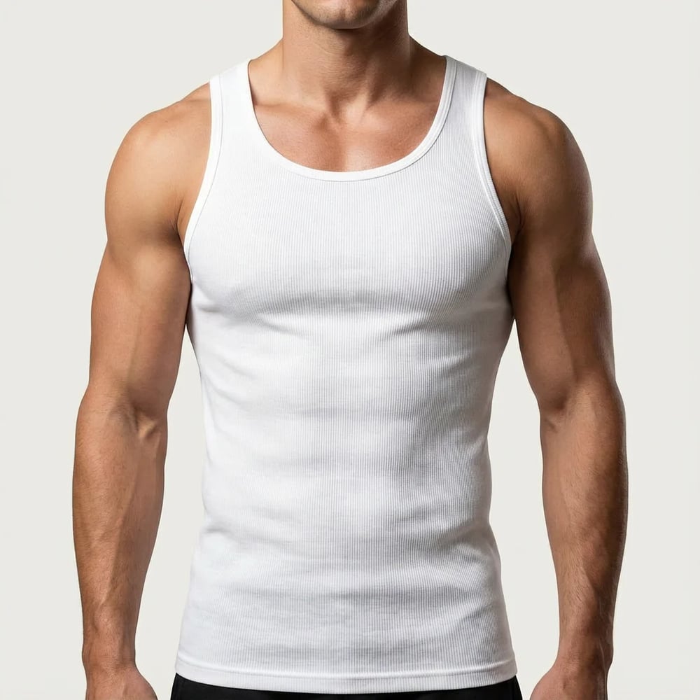 Final Clearance! Premium Ultra-Soft Fitted Men’s Tank – Last Chance at This Price!