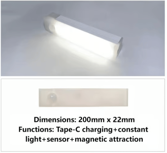 🏆🔥Punch-free Smart Sensor Magnetic Rechargeable LED Lights⚡