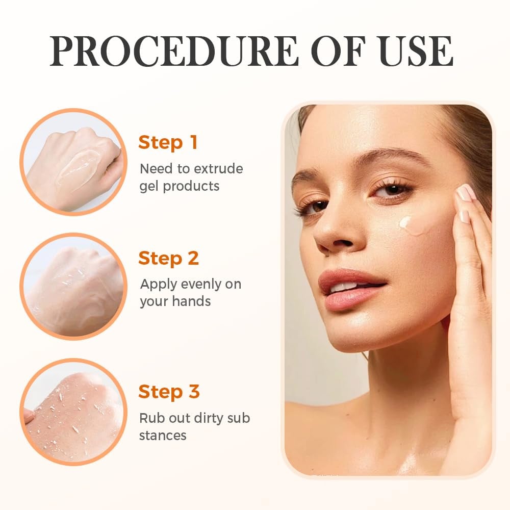 🌟 2025 Micro-Exfoliator--Orange Enzyme Exfoliating Gel