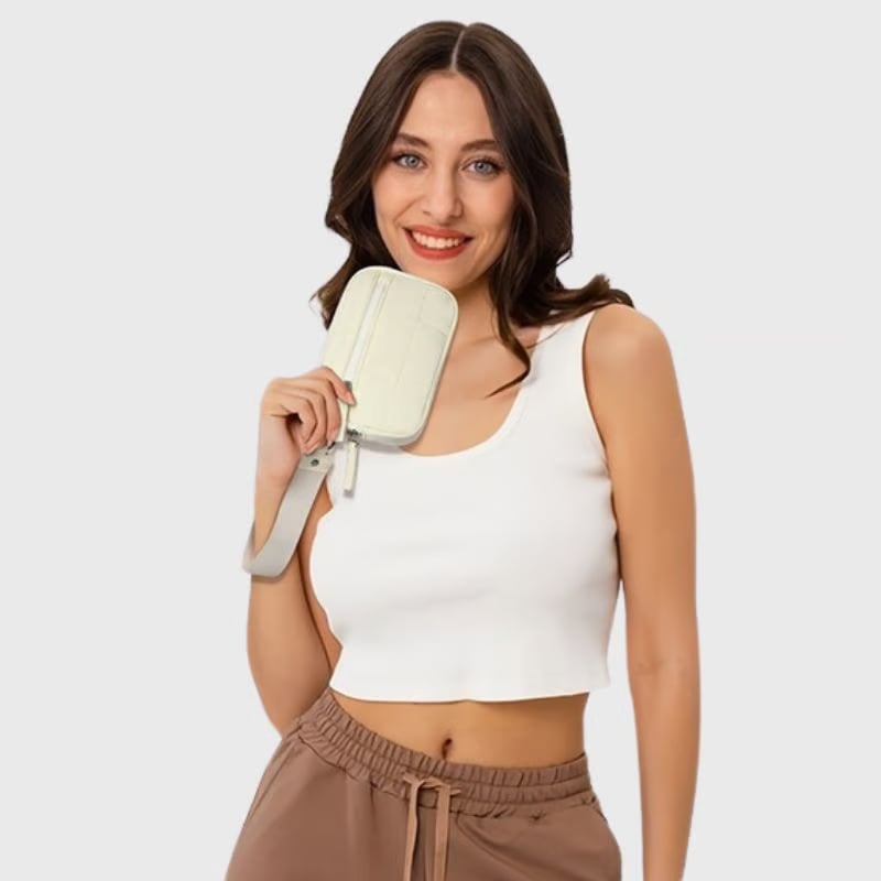 Puffer Wristlet Wallet Fits Phone
