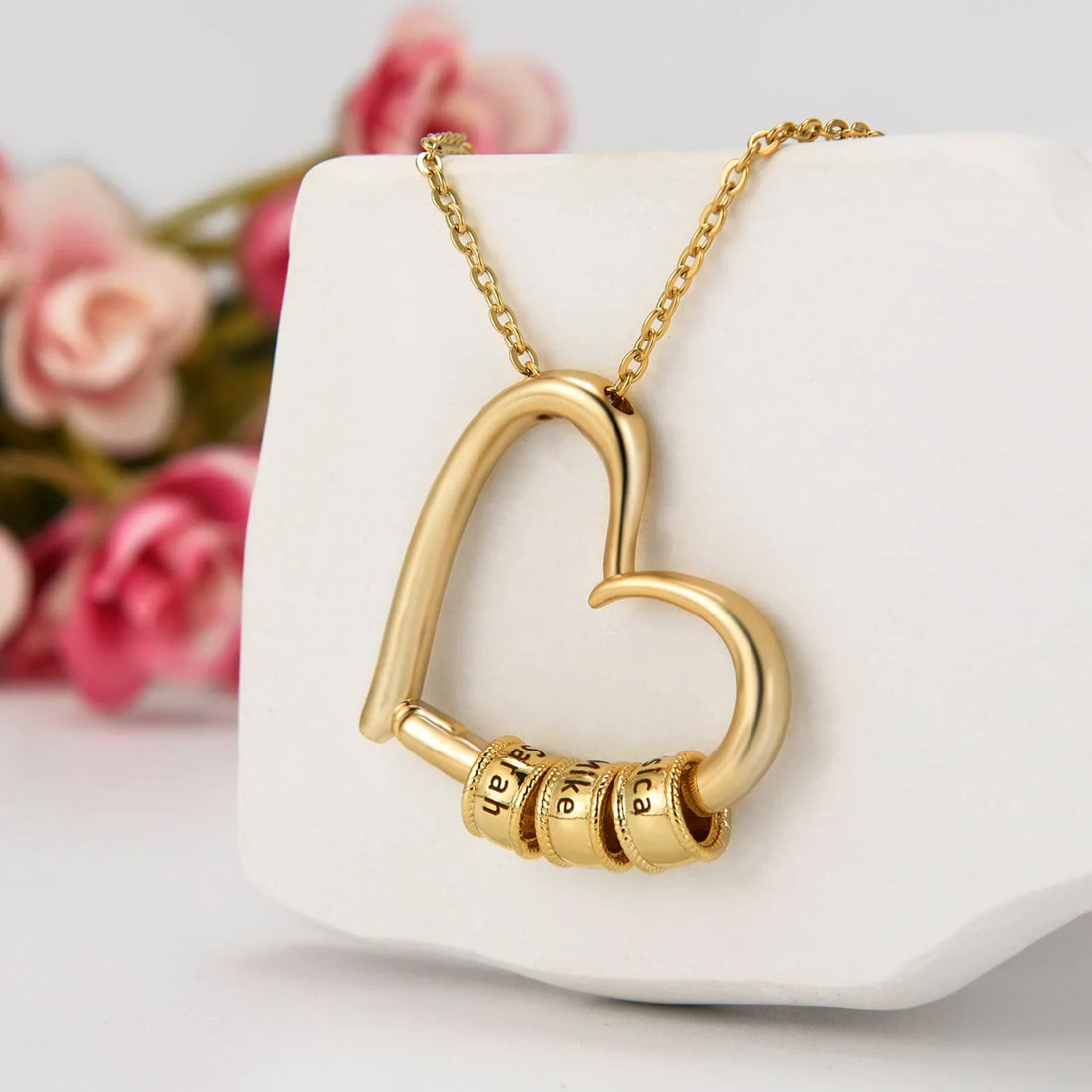 "The Heart of the Family" Necklace verdo