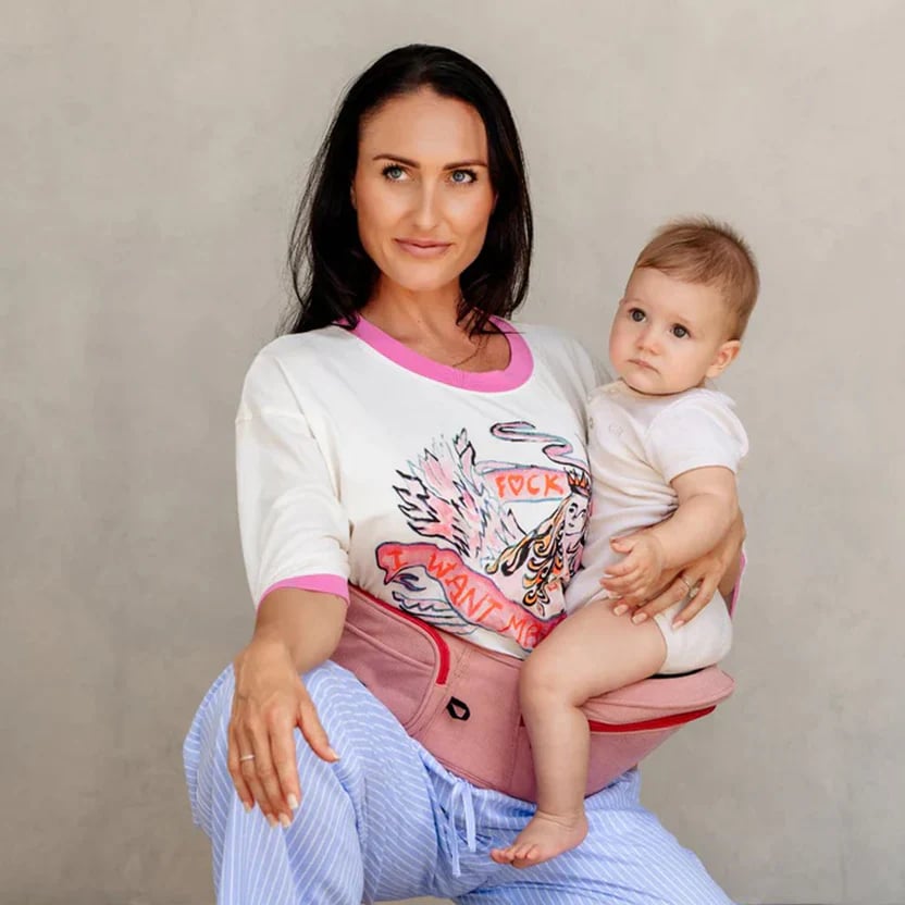 Baby Hip Seat Carrier – Ergonomic 3D Abdominal Support Baby Carrier with 4 Carrying Positions for Parent & Child Comfort