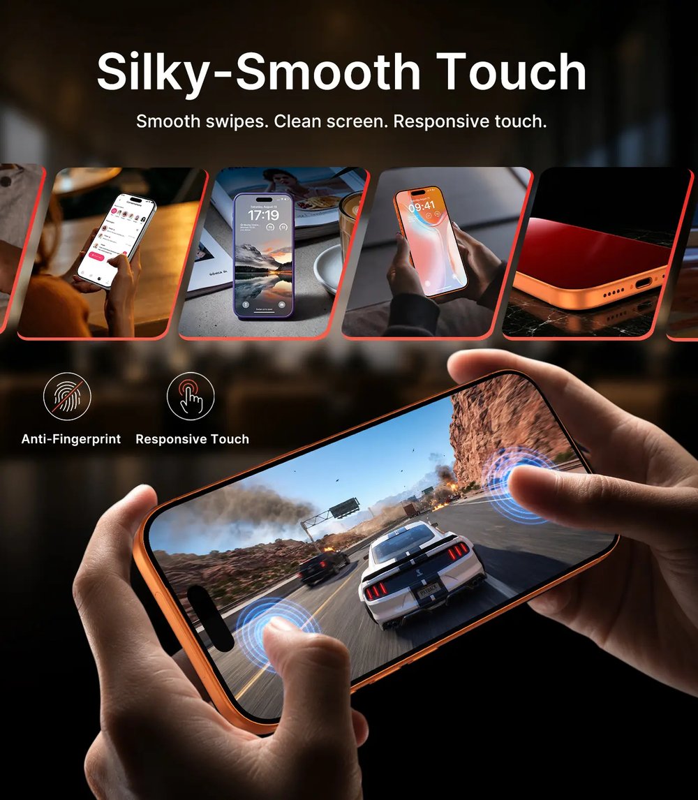 2-Pack Screen Protector for iPhone