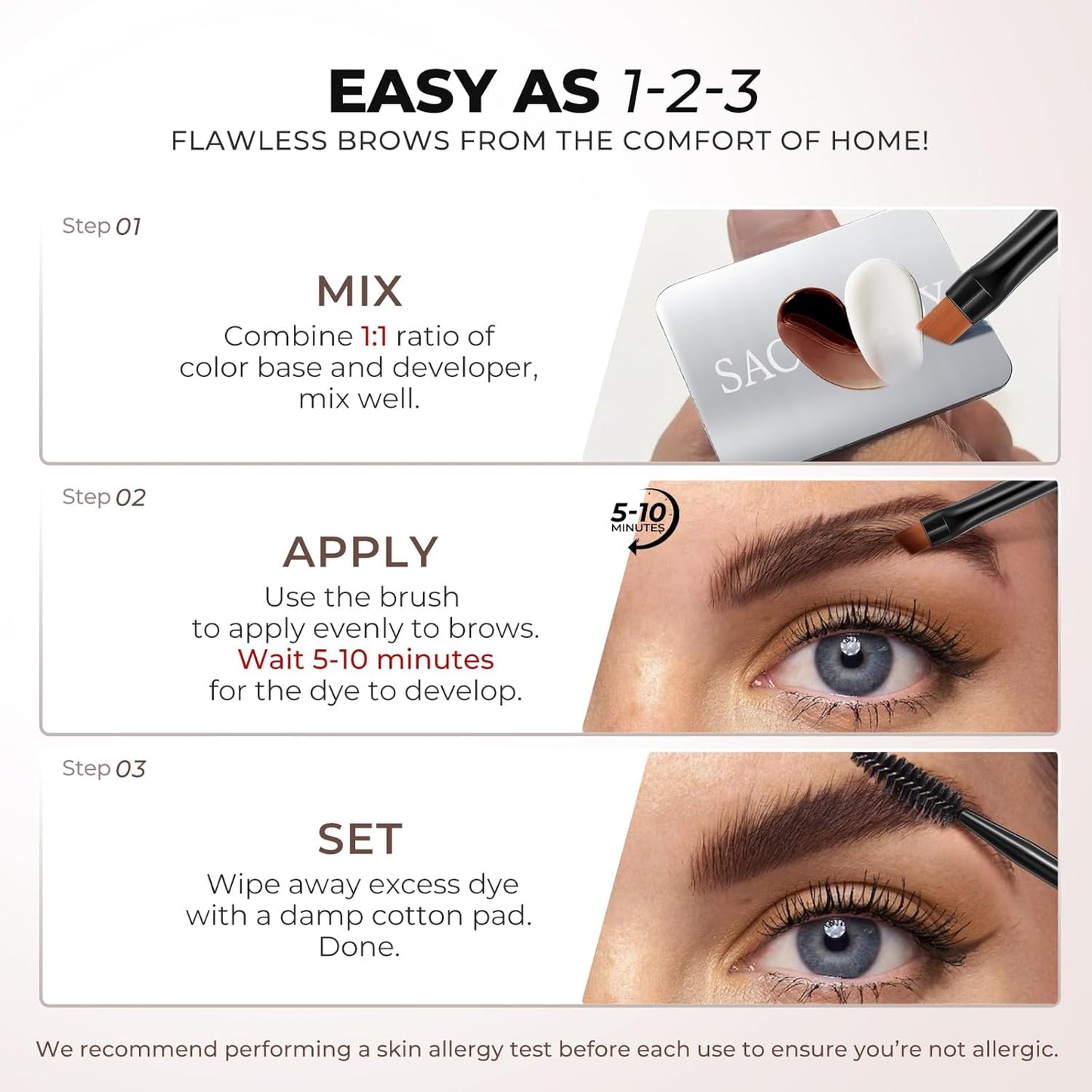 Eyebrow Color Kit for Women