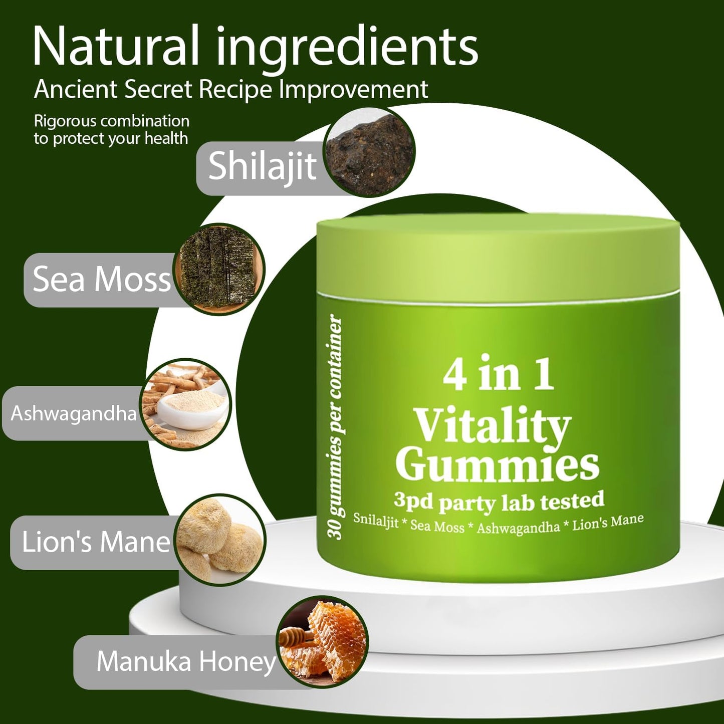 4 in 1 Gummies Shilajit Gummie