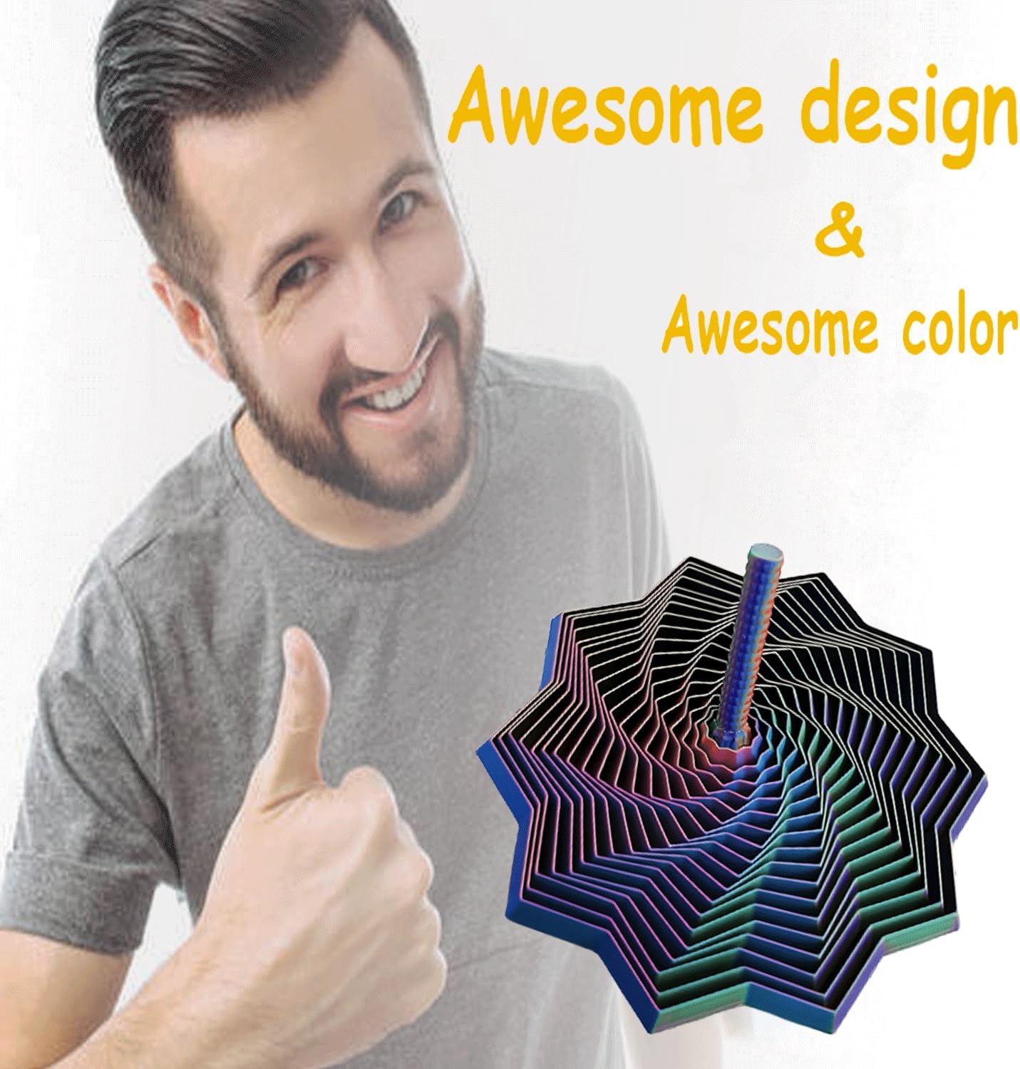 3D Printed Handheld Star Sensory Fidget Toy