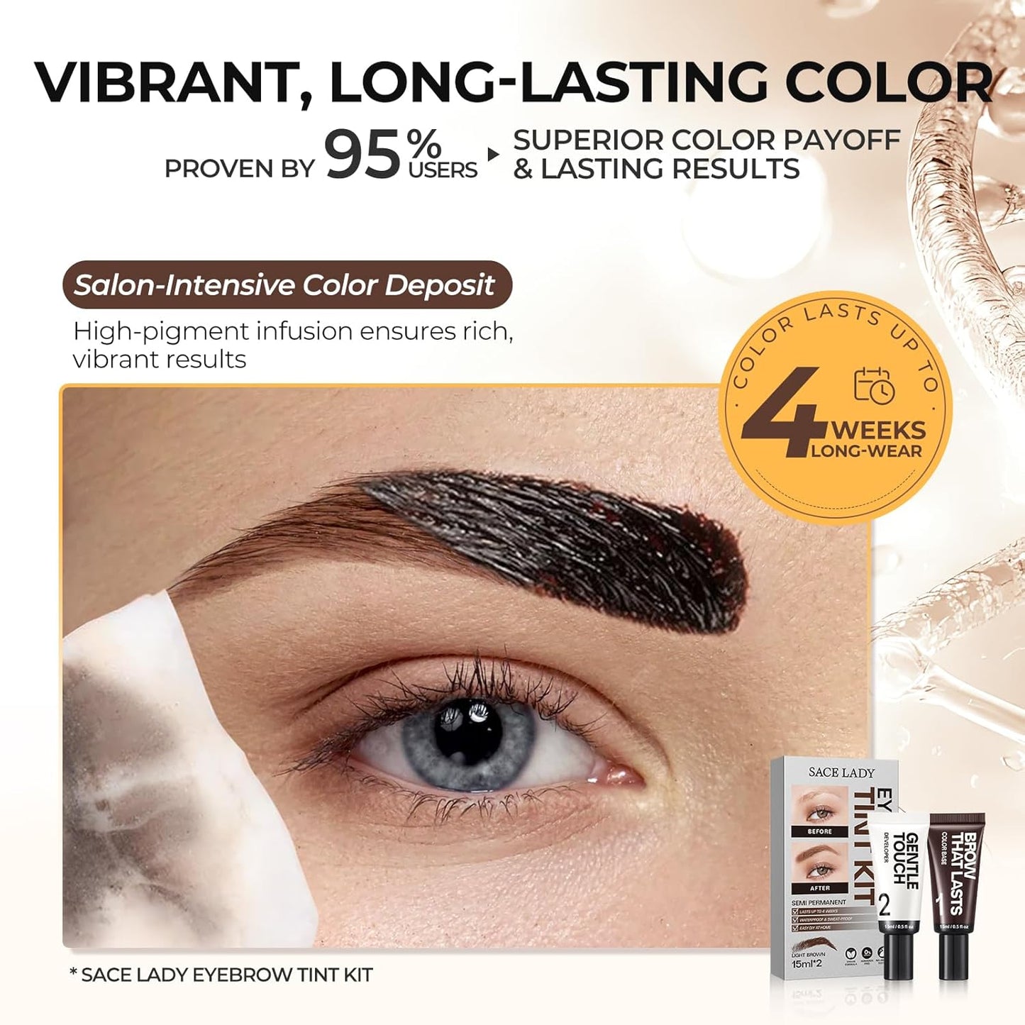 Eyebrow Color Kit for Women