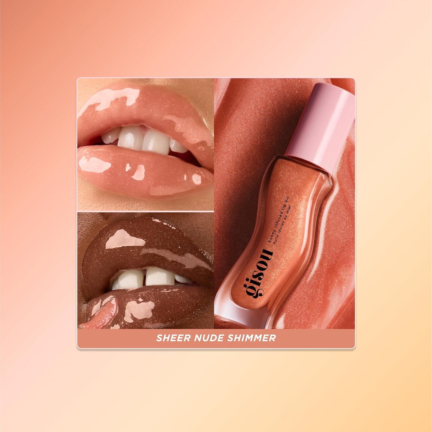 Gisou Honey Infused Hydrating Lip Oil