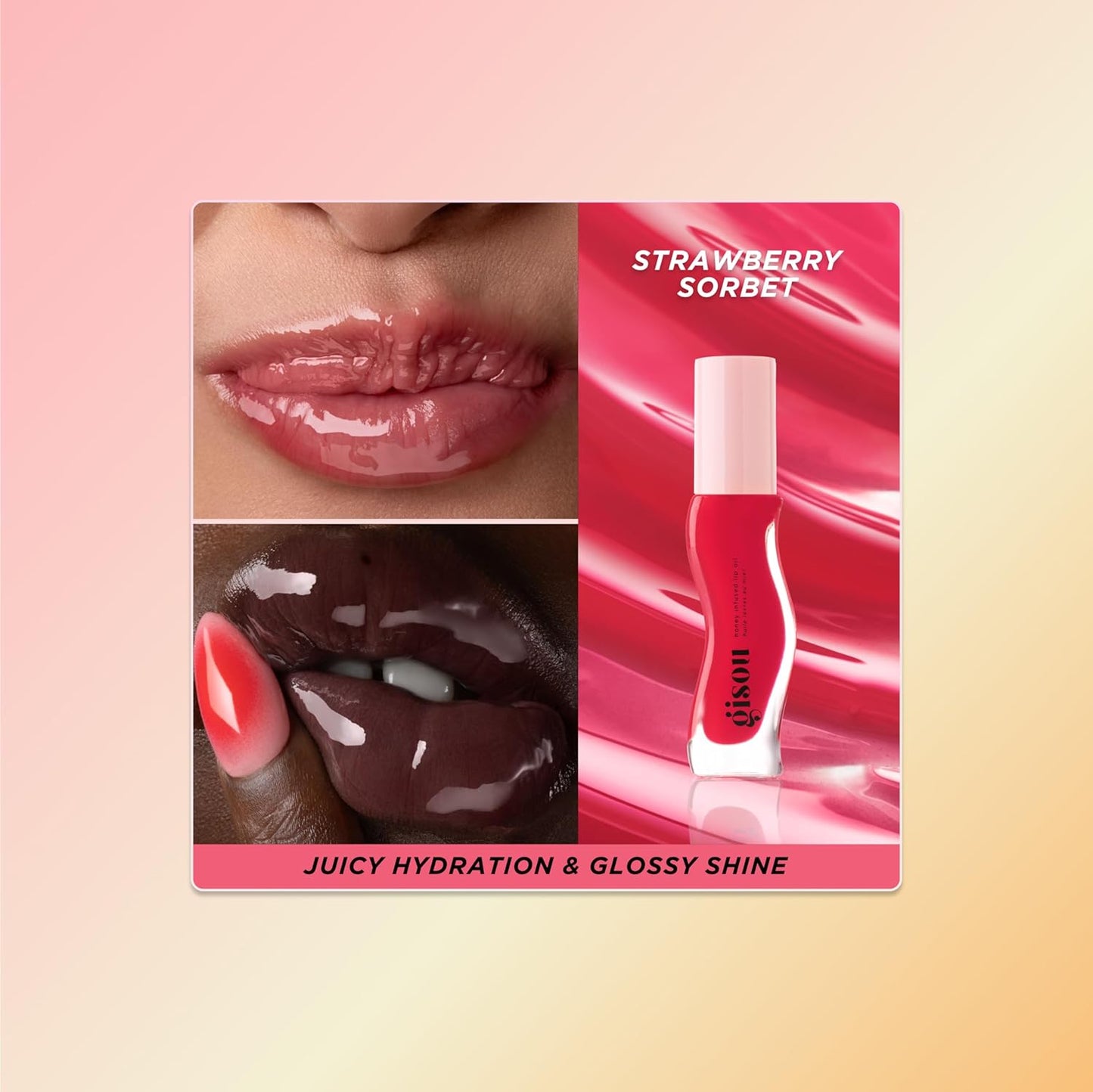 Gisou Honey Infused Hydrating Lip Oil