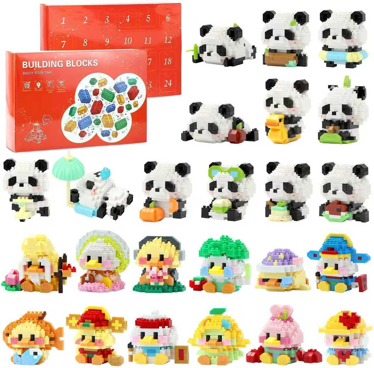 Advent Calendar 2025 Kids Mini Building Blocks, 24 Days Small Advent Calendars