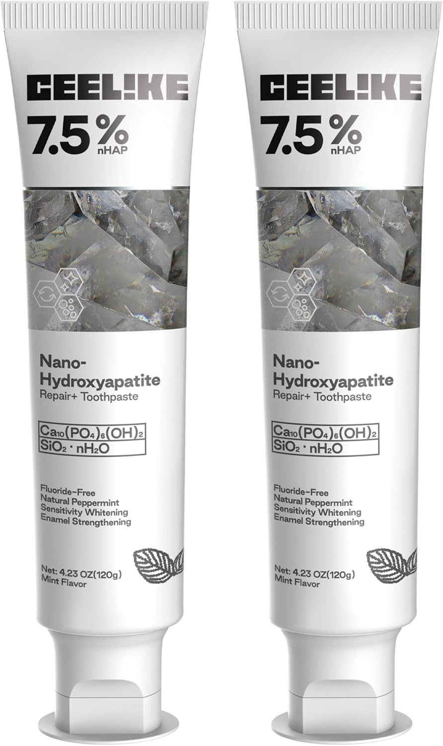 Free Hydroxyapatite Enamel Repairing Breath Freshening Whitening Toothpaste