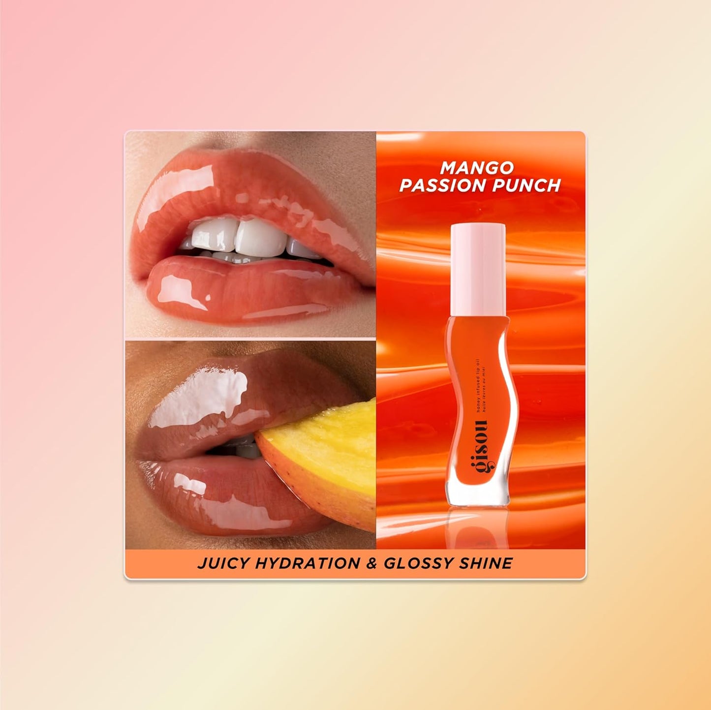 Gisou Honey Infused Hydrating Lip Oil