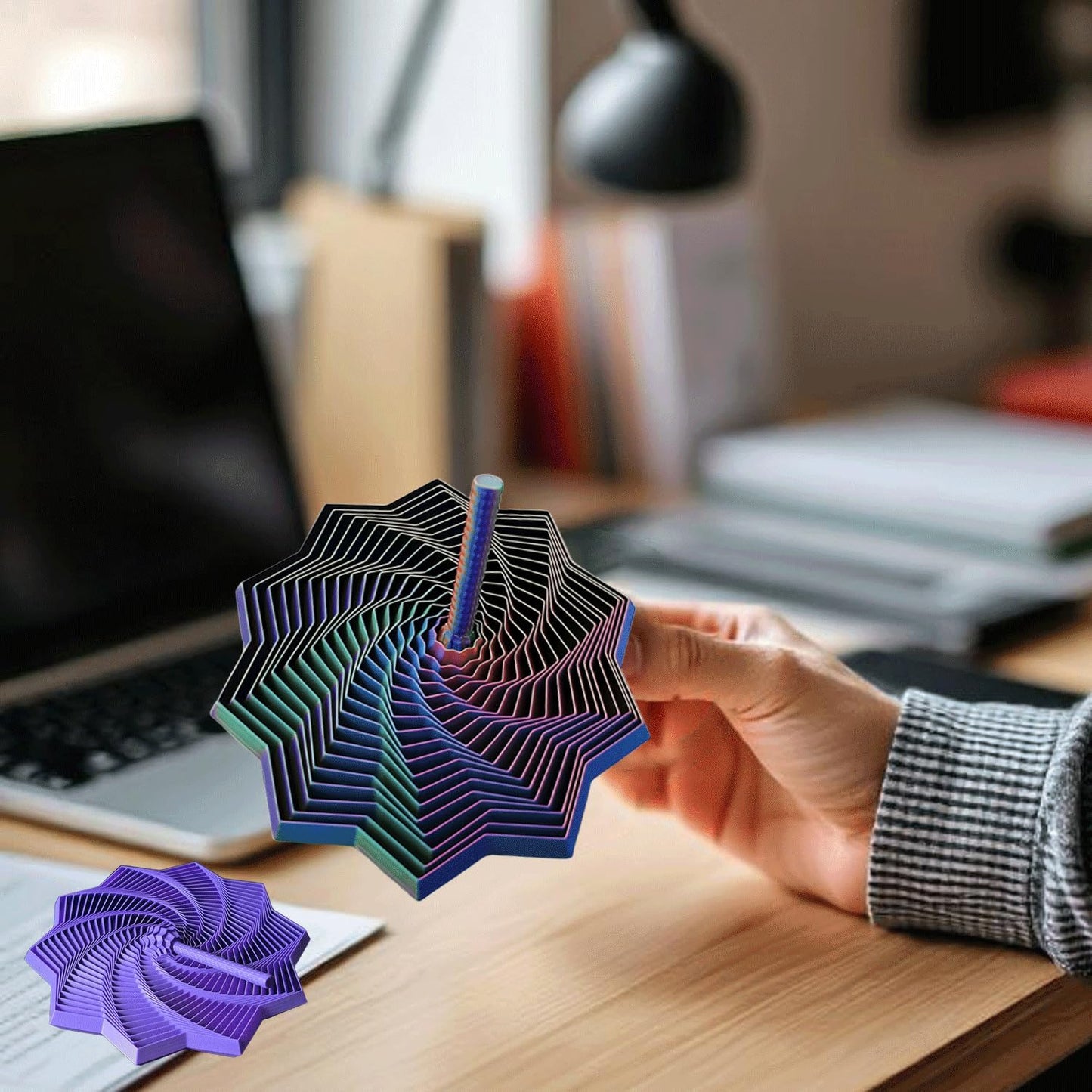 3D Printed Handheld Star Sensory Fidget Toy