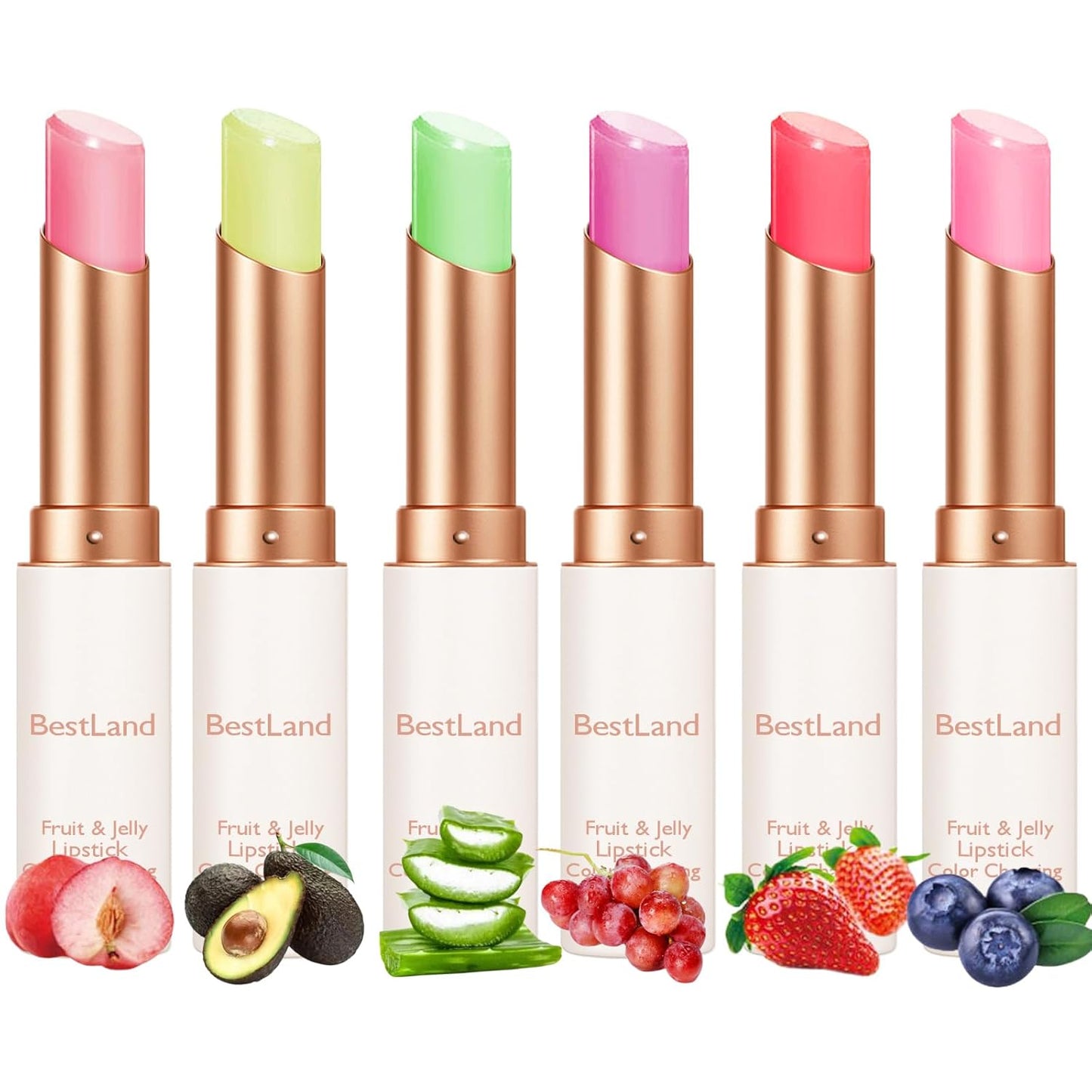 6 Pcs/Set Lipstick Set