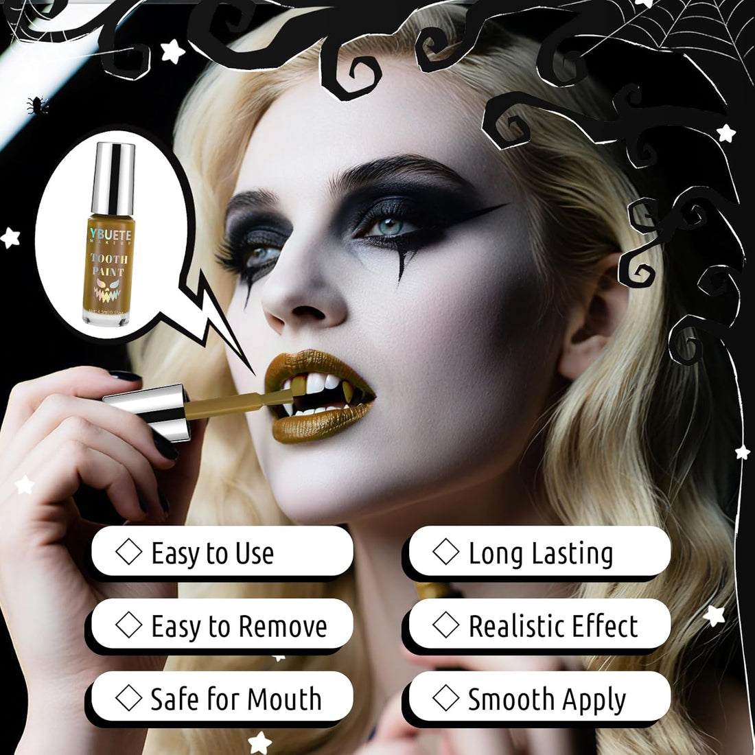 White Teeth Paint, Instant Bright White