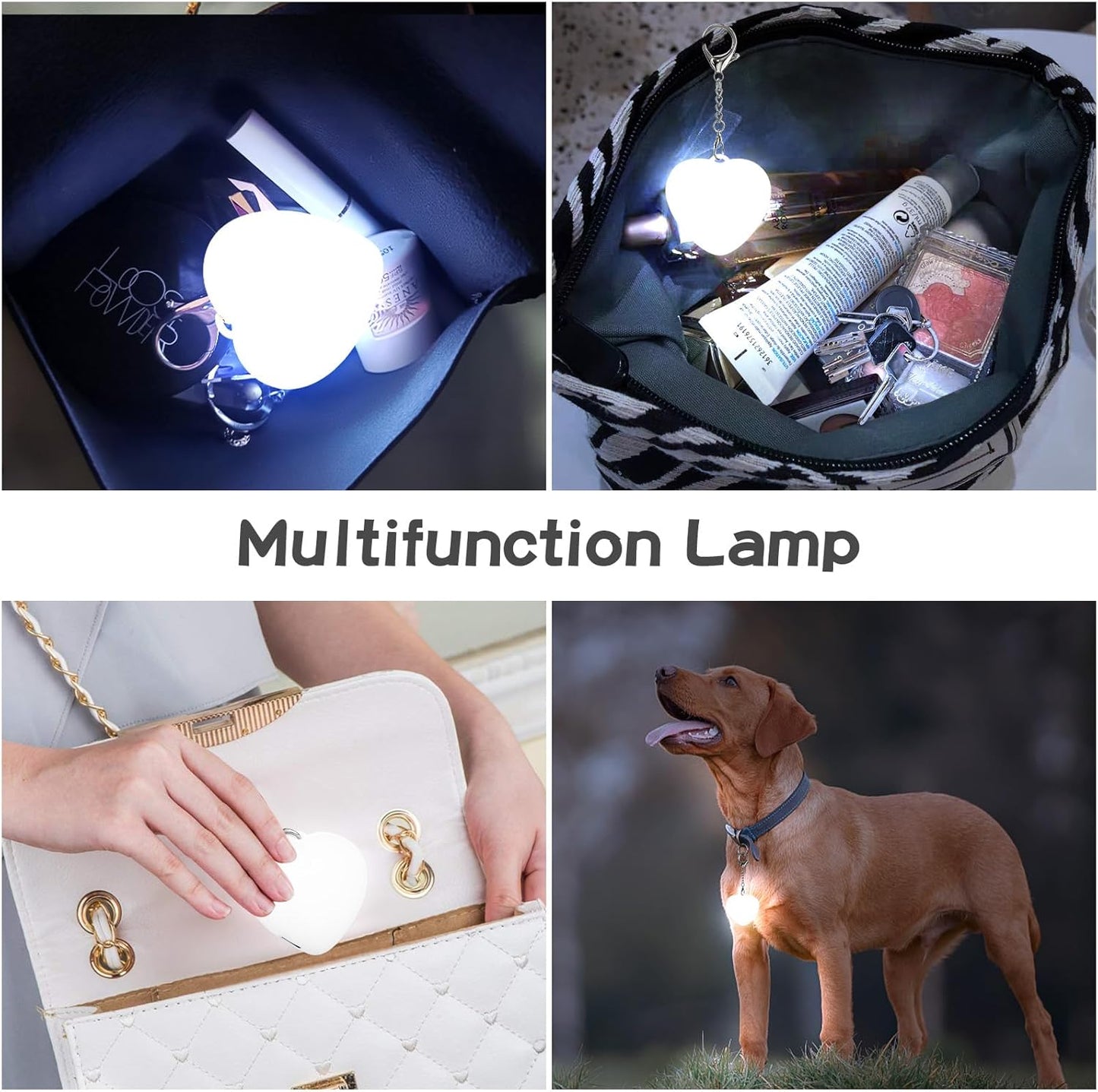 Cynlsum Purse Light Handbag Light with Automatic Sensor Bed Lamp Gift Ideas Purse Must Haves Accessories for Women