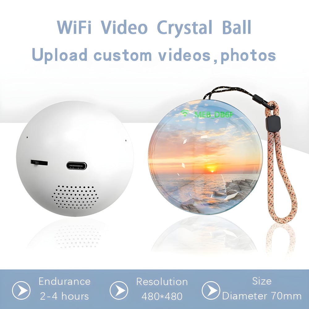 The Magic Crystal Ball — Hold the Breathing Memories in Your Hand.