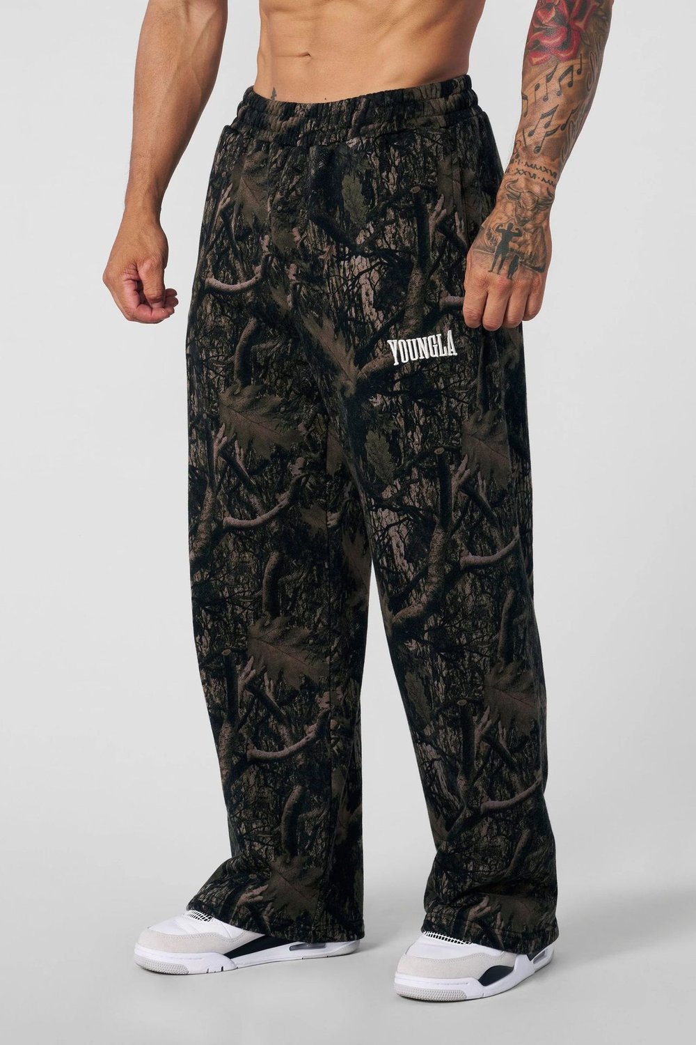 Tree Camo Baggy Sweats🥇Crafted From 100% Cotton Fleece, 460 GSM