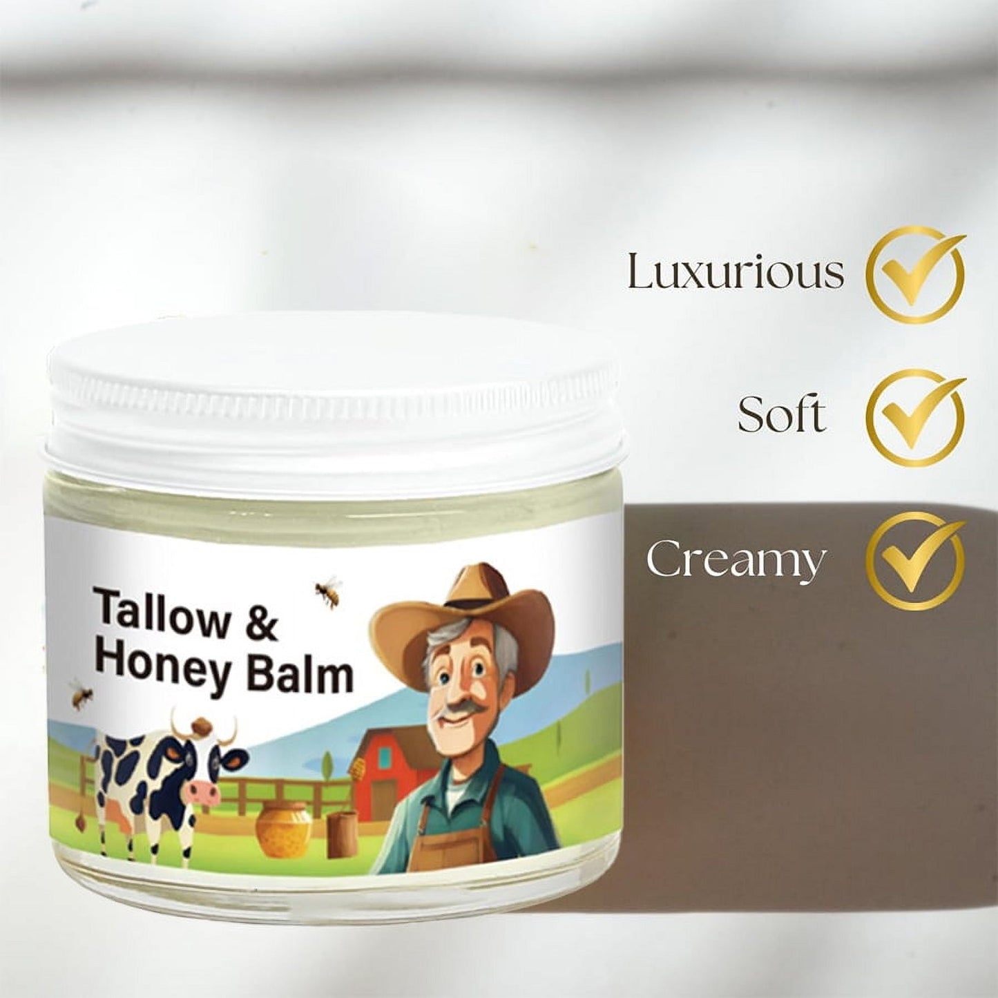 Tallow & Honey Balm - 2 oz
