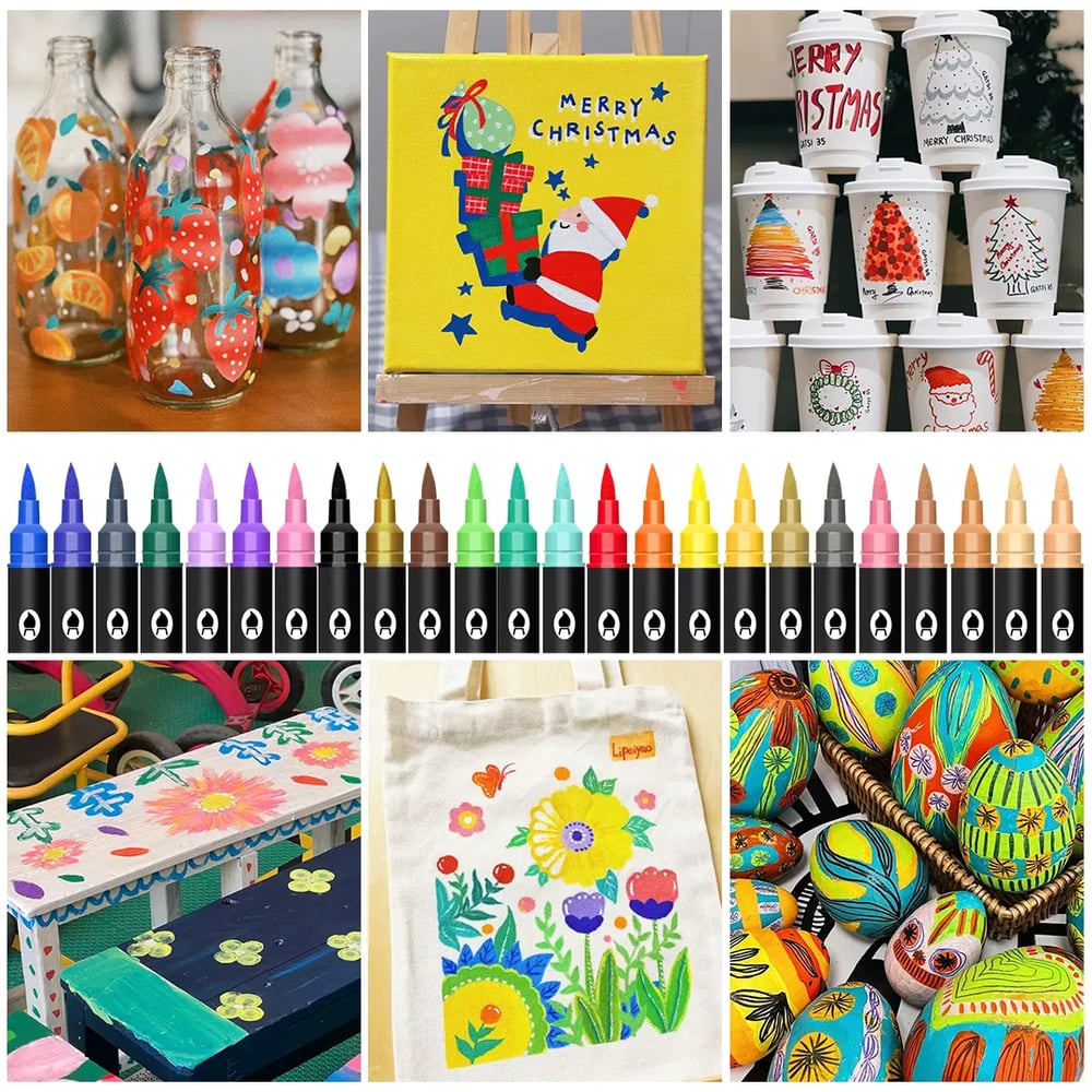 Double-Ended Art Markers for Professionals & Beginners!