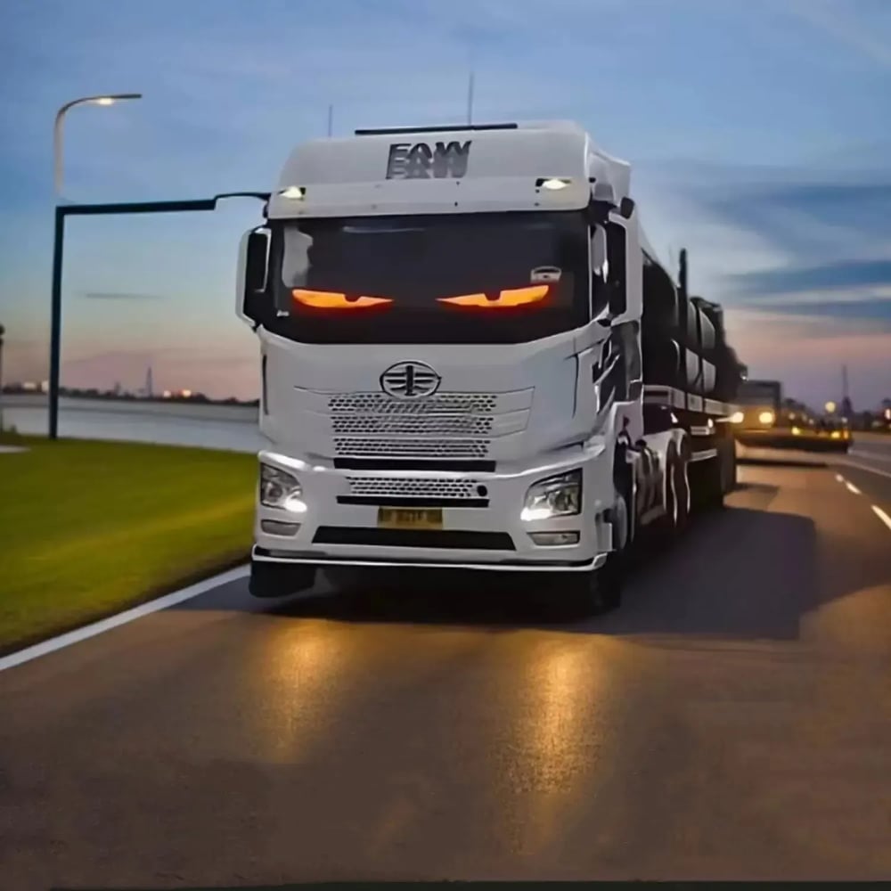 [Exclusive production]Colorful Eye Lamp Soft Screen for Car Windows