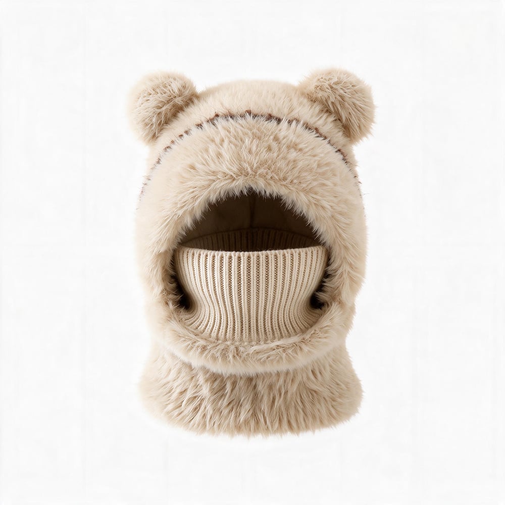 Cozy Bear Ear Beanie