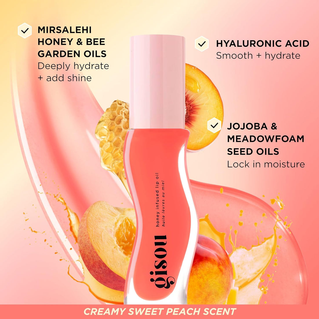Gisou Honey Infused Hydrating Lip Oil