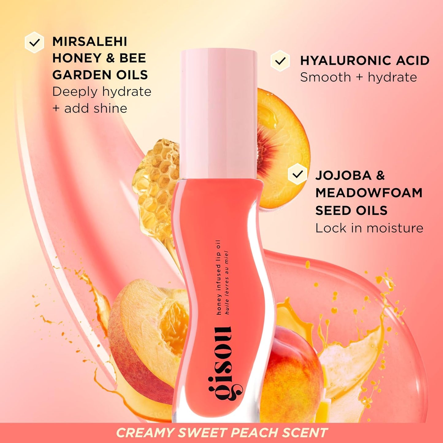 Gisou Honey Infused Hydrating Lip Oil