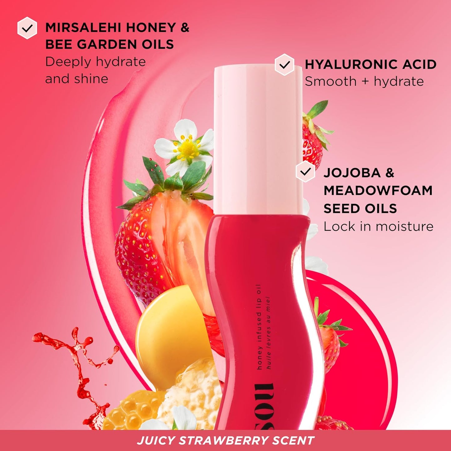 Gisou Honey Infused Hydrating Lip Oil