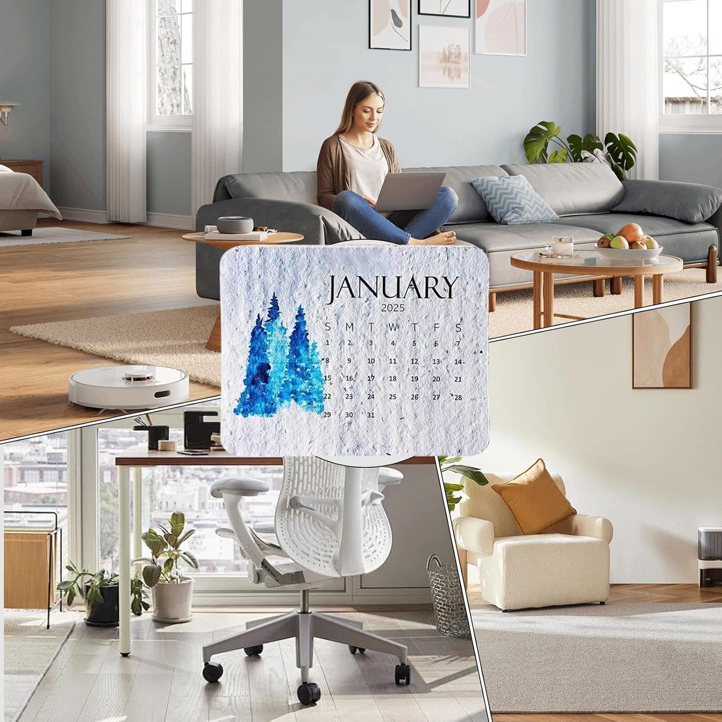 2025 Eco-Friendly Plantable Seed Calendar