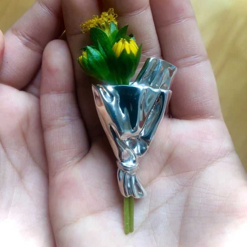Flower Bouquet Brooch