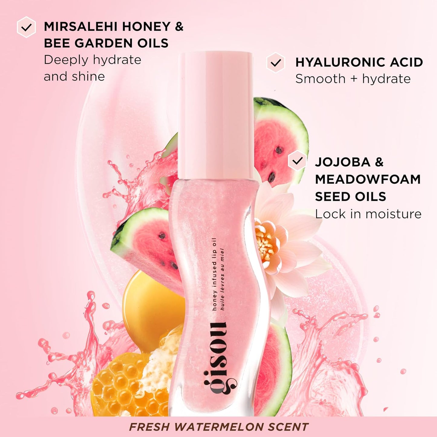 Gisou Honey Infused Hydrating Lip Oil