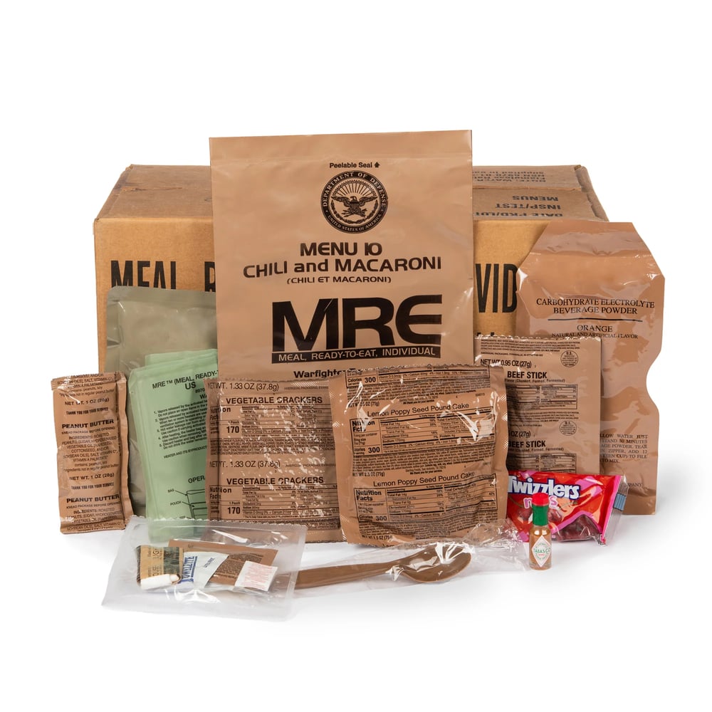 U.S. Military Emergency Meals
