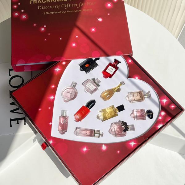 Fragrance Favorites Discovery Gift Set: 12 Luxury Mini Perfumes