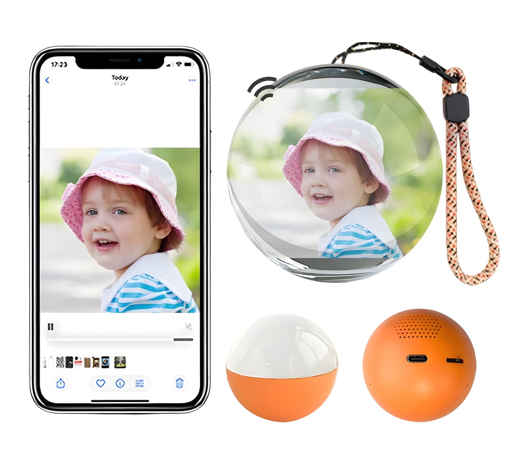 The Magic Crystal Ball — Hold the Breathing Memories in Your Hand.