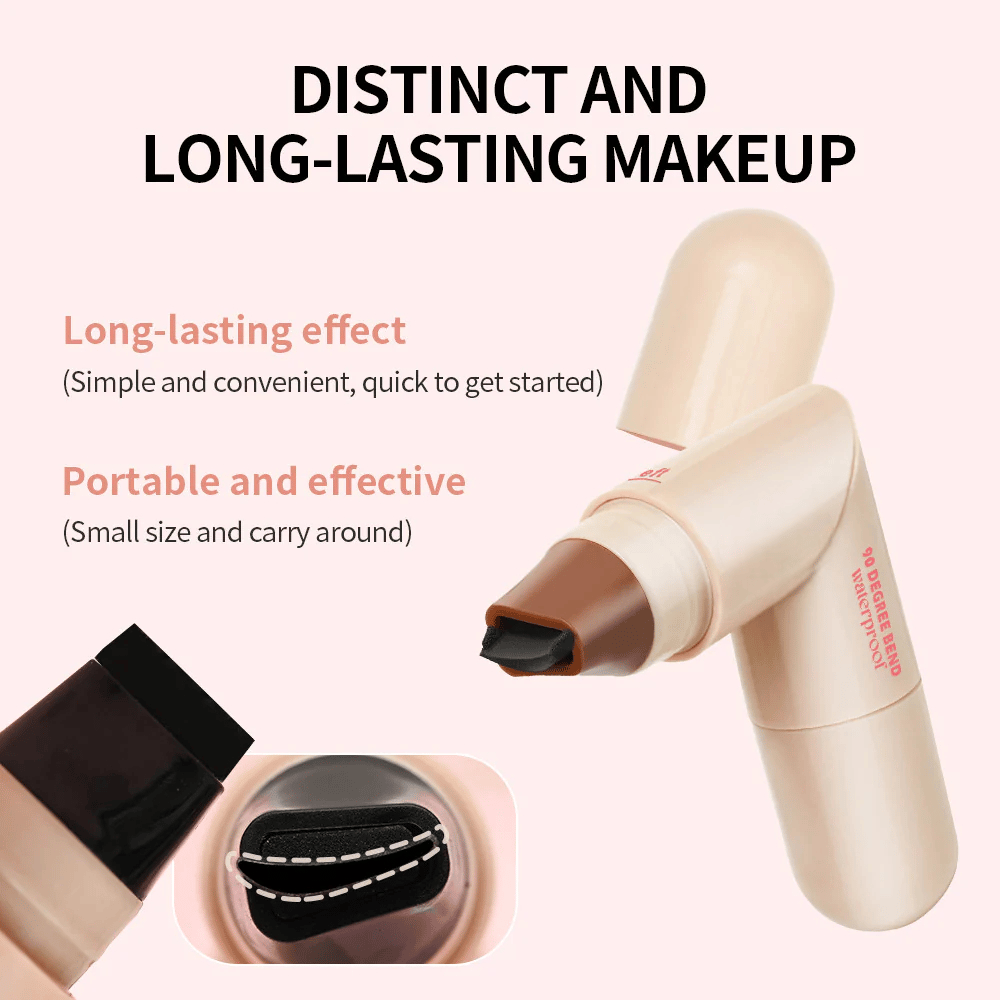 Rotating Waterproof Winged Eyeliner Stamp Pen