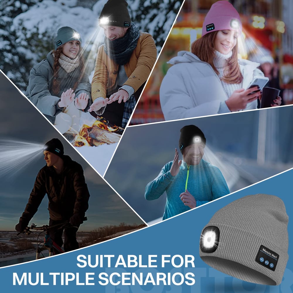 3-in-1 Function Bluetooth Beanie