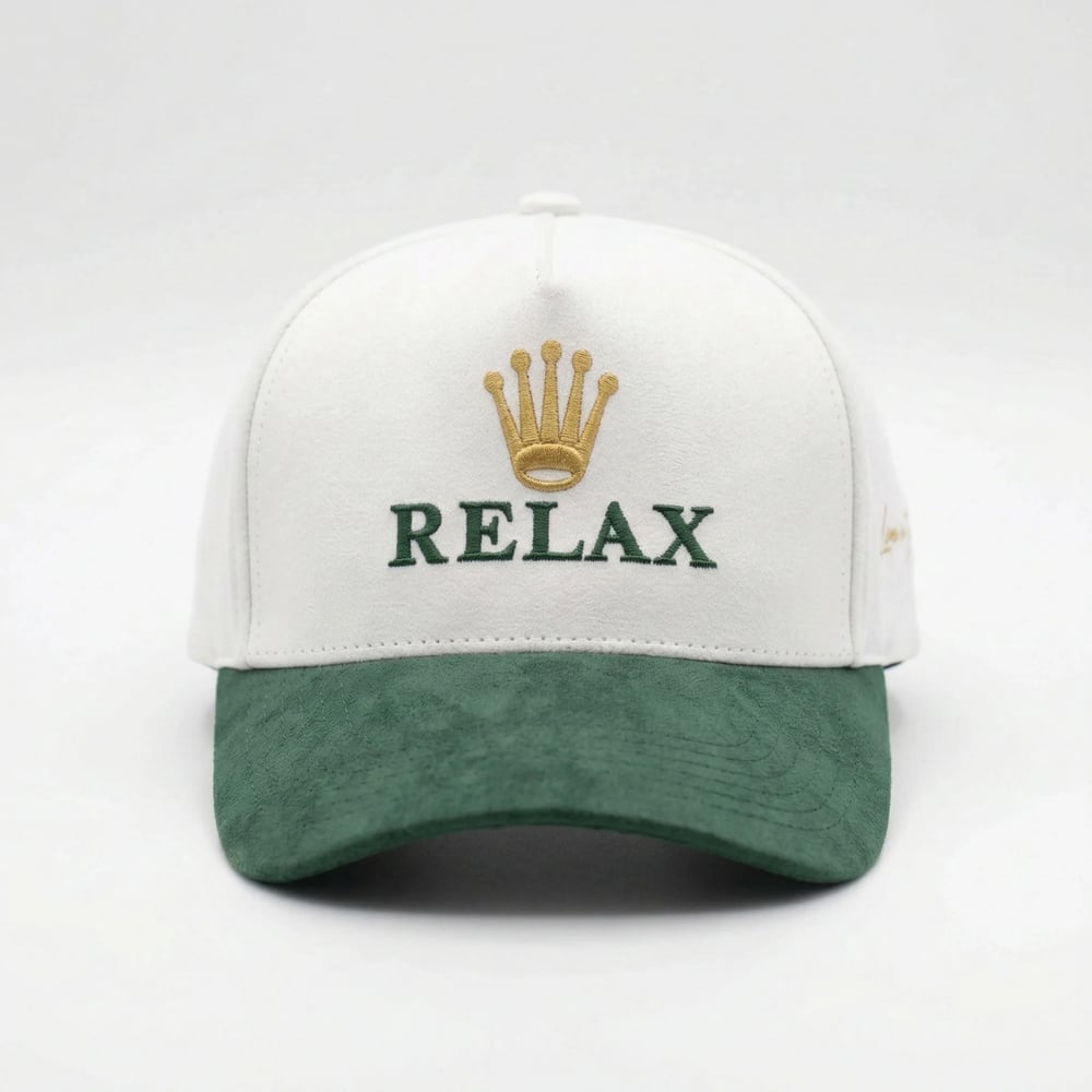 Relax Crown Vintage Baseball Cap